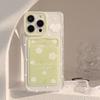 Korean Cute Flower Wallet Card Bag Phone Case For iPhone 17 16 15 14 13 12 11 Pro X XR XS Max 8 7Plus Lens Protection Soft Cover