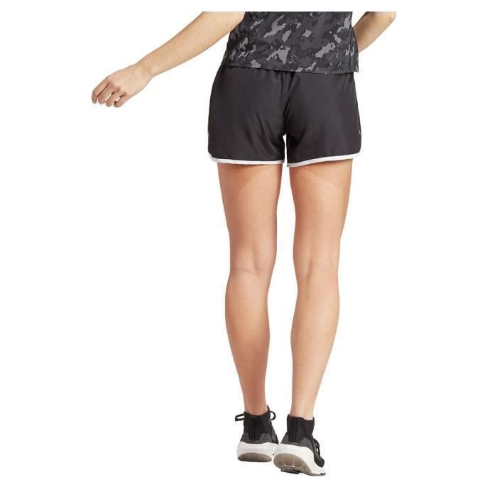 Short De Course - Adidas - M20 - Noir - Respirant - Non Imperméable