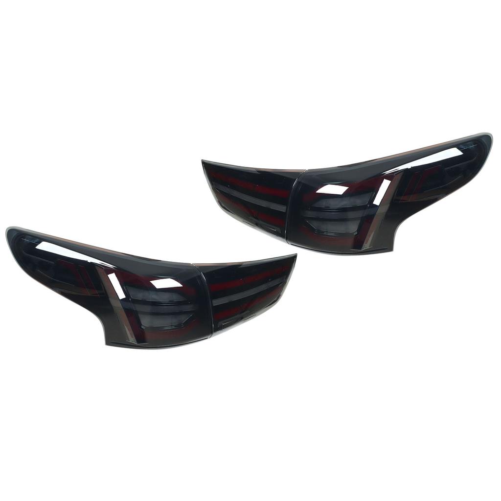 1 Pair LED Tail Light Assembly Brake Reversing Lamp IP67 Waterproof Replacement for Qashqai 2016‑2022