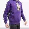 Nike Los Angeles Lakers Dynasty Fleece Hoodie Men Outerwear Purple CU2936-547