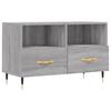 VidaXL Meuble TV Sonoma gris 80x36x50 cm Bois d'ingénierie 828954