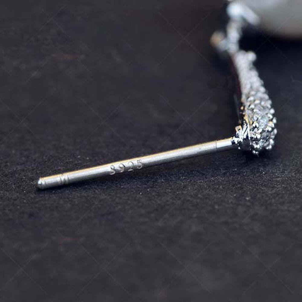 Trendy Women Gifts Shell Pearl S925 Silver Ear Studs Jewelry Fashion Drop Earrings