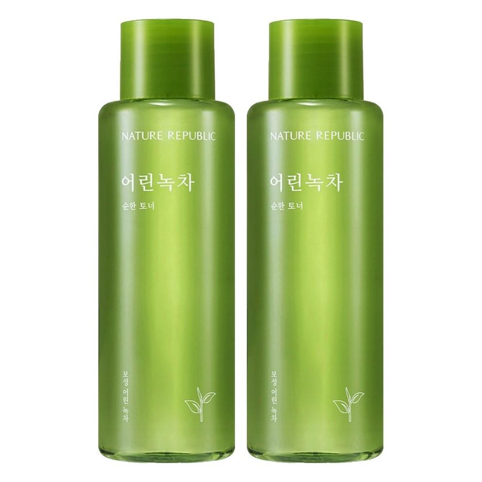 NATURE REPUBLIC Young Green Tea Mild Toner, 155ml, 2ea