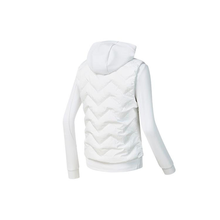 New FILA Athletics Down Jackets Women's Jade White A11W241922F-WT