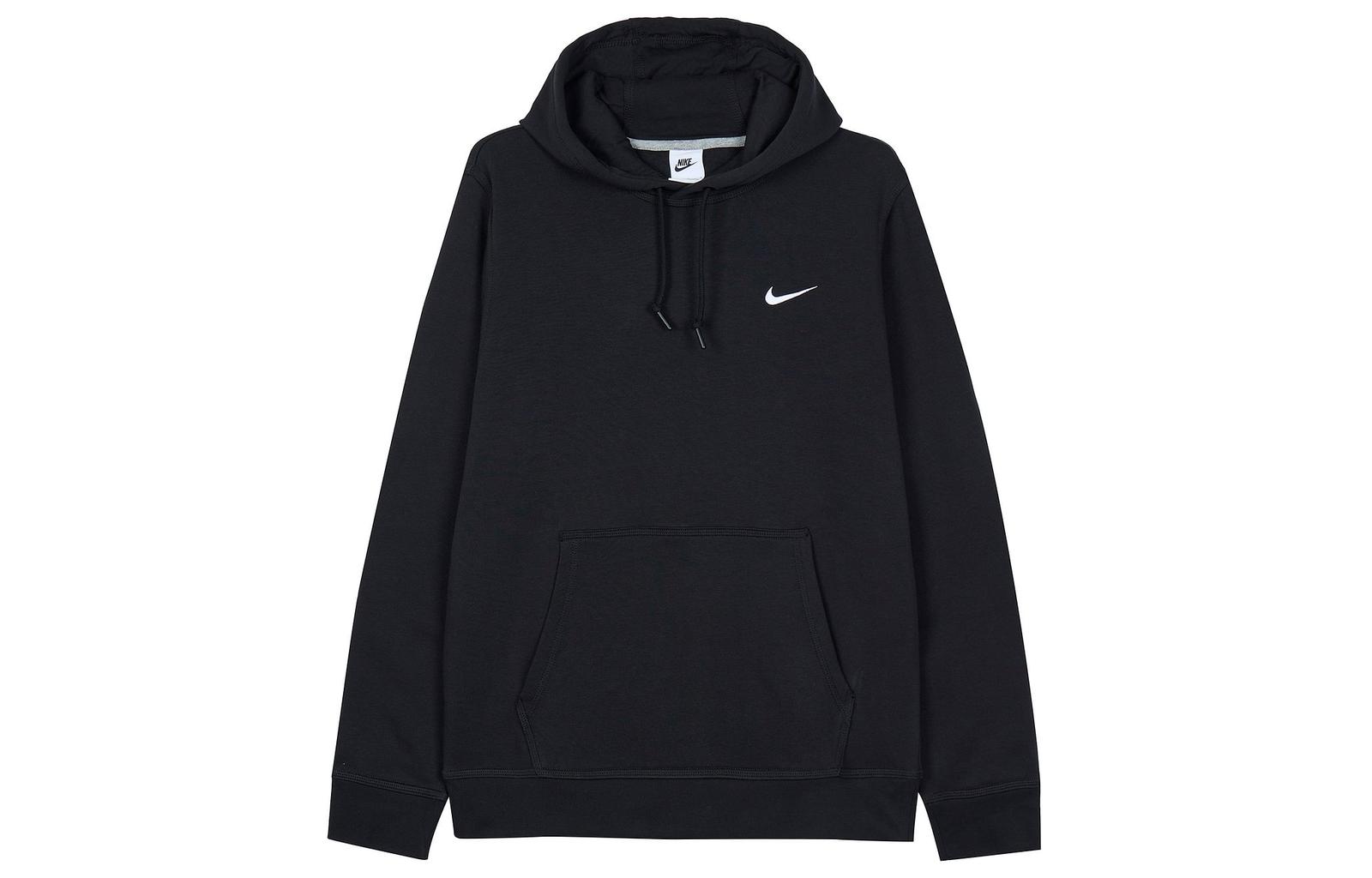 Nike Men s Hooded Fleece Lined Sweatshirt Black/White 623453-010 M