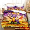 Neues Spyro reignited trilogy Bettwäscheset Einzelbett Twin Full Queen King Size Bettset Erwachsene Kind Schlafzimmer Bettbezugsets Anime Gme