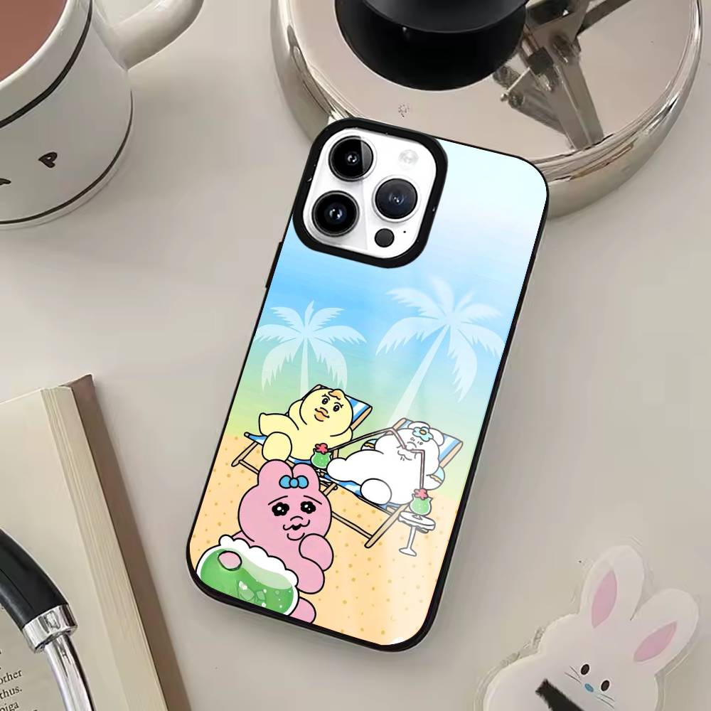 Cartoon O-Opanchu Usagi Phone Case For iPhone17,16,15,14,13,12,11 Plus,Pro Max Magnetic For Magsafe Wireless Charging