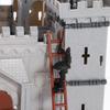56 dílů 3D hrad Stavebnice Rytířský střet Herní sada Dětské DIY montážní hračky
