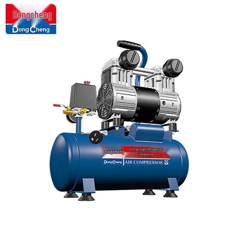 Dongcheng Low Noise Oil-Free Air Compressor CN Plug (adapter Included)