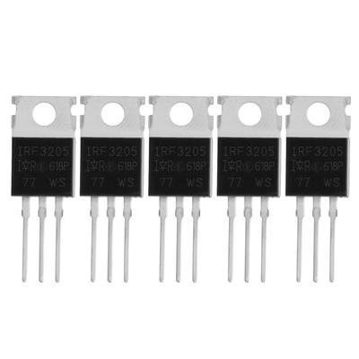 5 Stück IRF3205 Leistungstransistor Feldeffektor IRF3205PBF TO-220 MOSFET Tube Neu