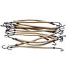 5/10Pcs High Elastic Design Ponytail Hair Bands Double Hooks Hair Bands  Dance Hairstyle