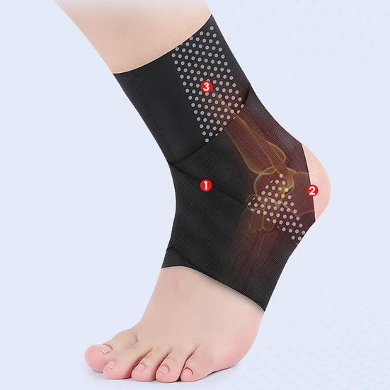 Ankle Brace for Men Women Stabilizing Ankle Wrap for Sprained Ankle Adjustable Foot Support Compression Sleeve for Tendonitis Arthritis
