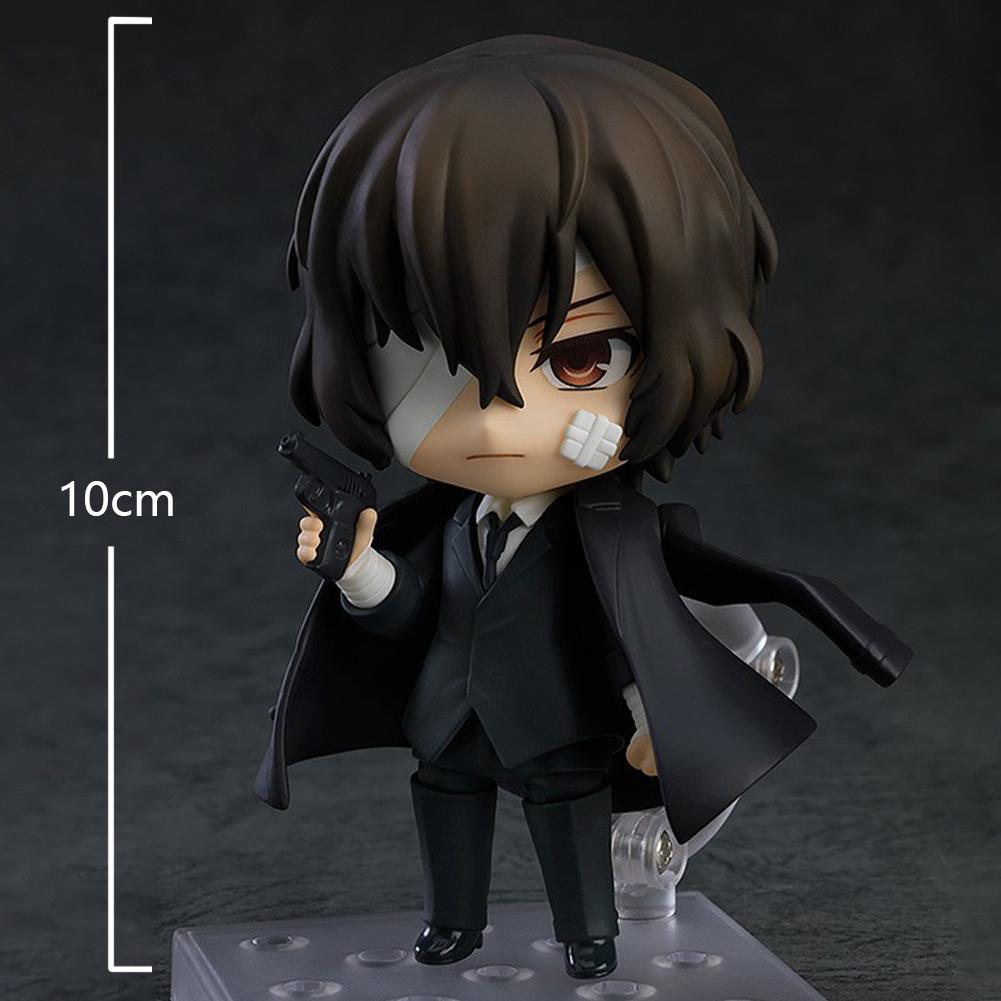 Anime BSD Figure Mafia Dazai Osamu Action Figures Dazai Osamu Look Up Figures PVC Models Dazai Osamu Figurine Gifts Toys 10CM