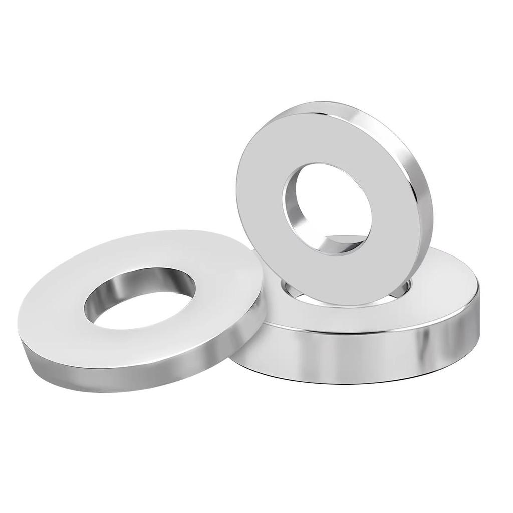 Precision CNC Machined 304 Stainless Steel Heavy-Duty Flat Washer