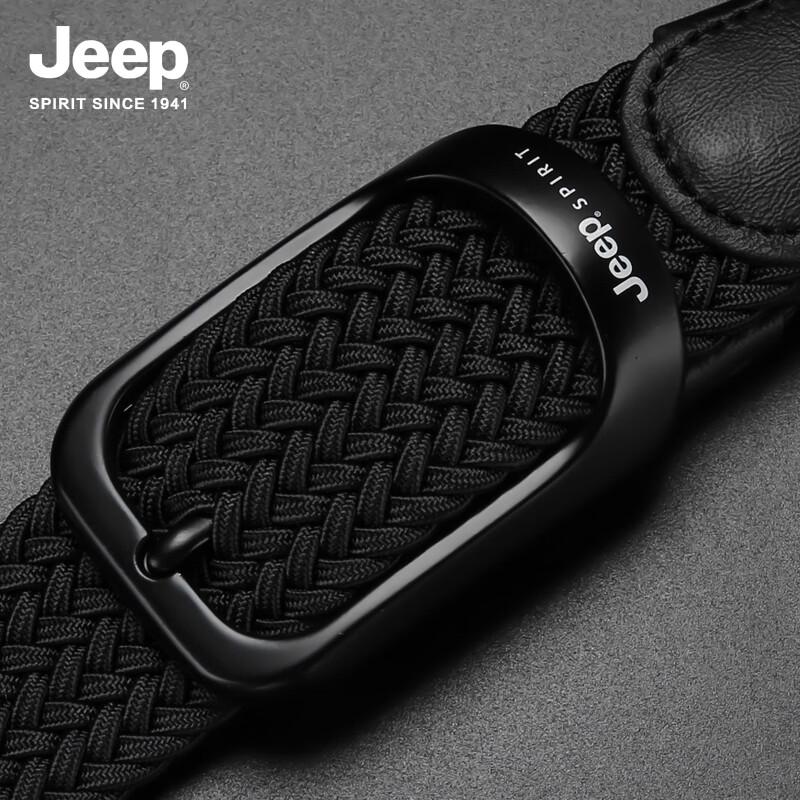 

JEEP SPIRIT Men s Elastic Woven Tactical Canvas Belt 115cm