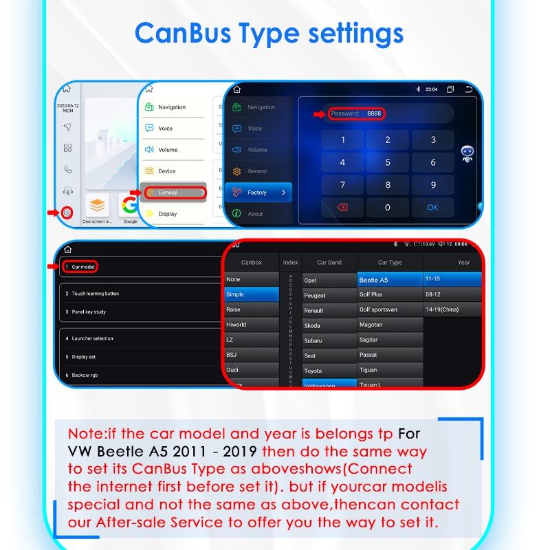 OSSURET Ecran Inteligent Snapdragon 6115 Player Radio Auto Android pentru VW Volkswagen beetle A5 5c 2011-2019 Carplay Auto GPS 2DIN Multimedia Auto