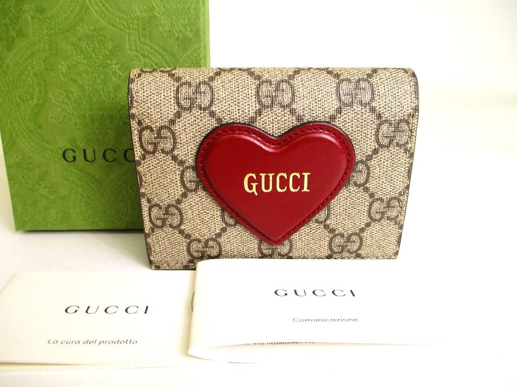 

Автентичний гаманець GUCCI GG Coating Canvas Leather Motif Bifold Wallet Компактний гаманець #a220 Refurbished