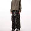 Men's Retro Camouflage Overalls: Spring Casual, Trendy, Loose-Fit with Large Pockets