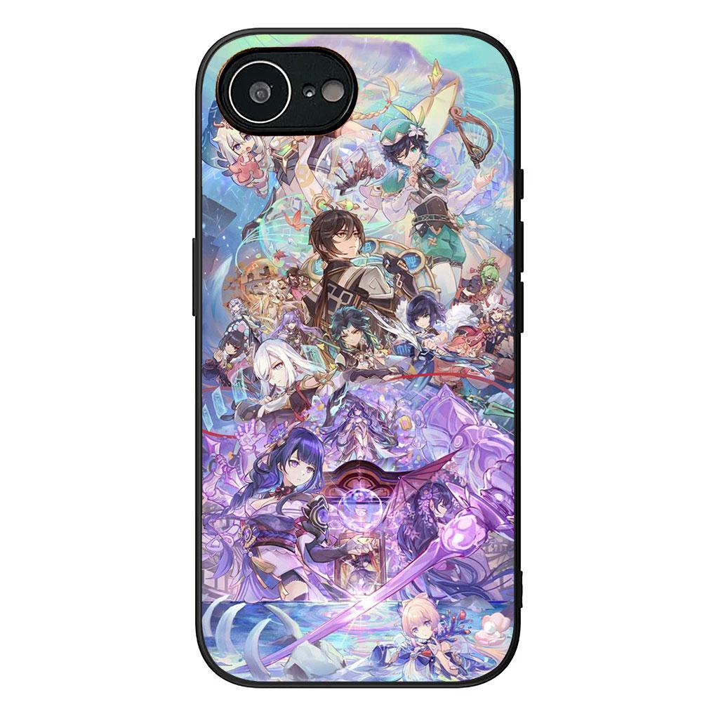 Phone Cover for Samsung Galaxy Note 20 9 8 S8 S10 S9 Plus A54 A33 A21S A31 M21 S10E A17 Case Zhong Li Genshins HuTao Xiao Impact