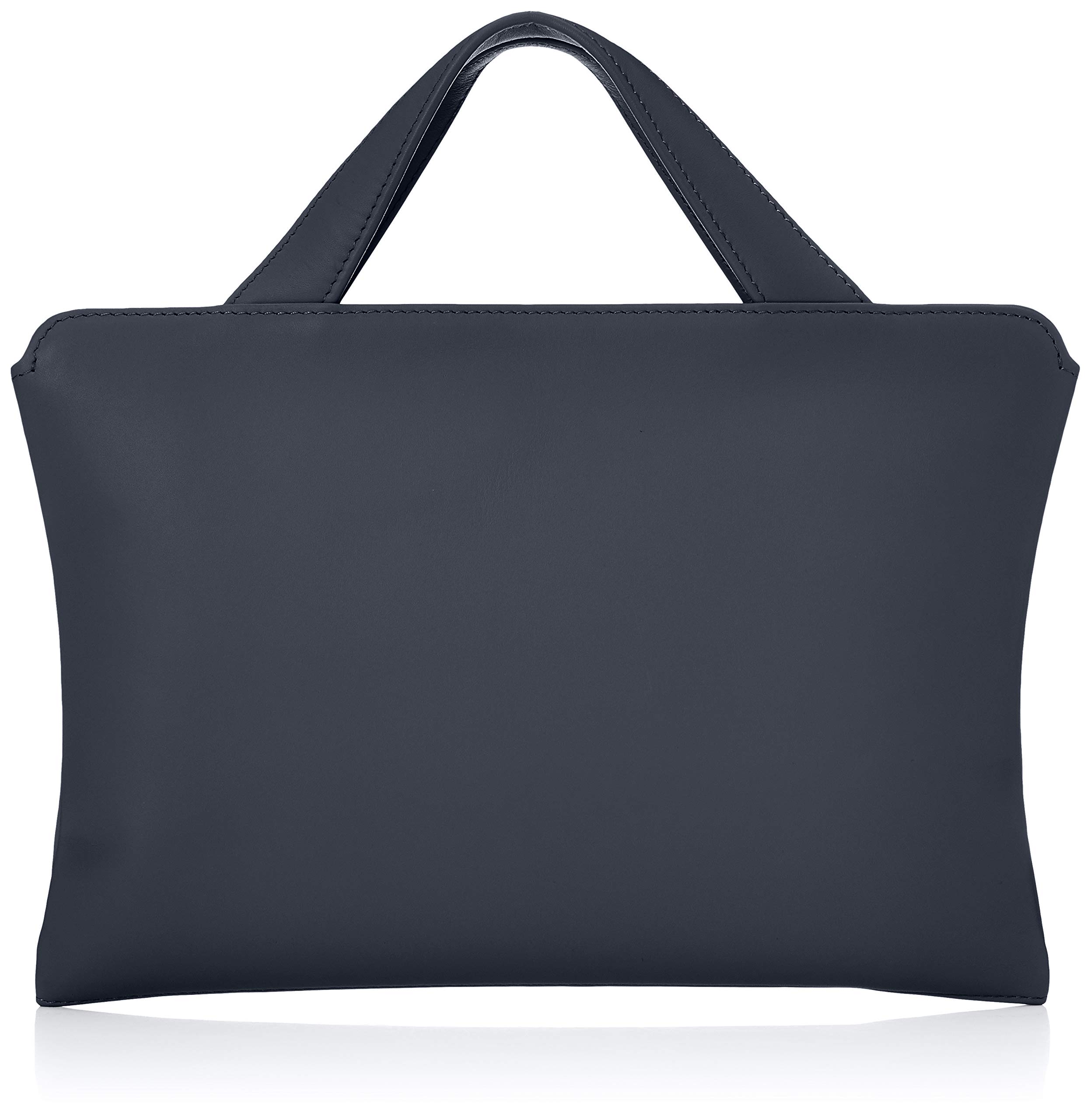 

B5 Genuine Leather Brand Made by Baseball Glove Briefcase Thin Tablet Business Bag SA114 [Tryon] [Bag Manufacturer] Темно-синій