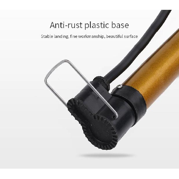 1Pcs Bicycle Pump Inflator Cycling Hand Mini High Pressure Bicycle Pumps Air Ball Pump For Football Basketball Bike Accessories