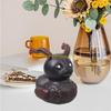 F26C Duckieville Duck Figure Rock Duck Statue to Bring Playfulness to Your Decors