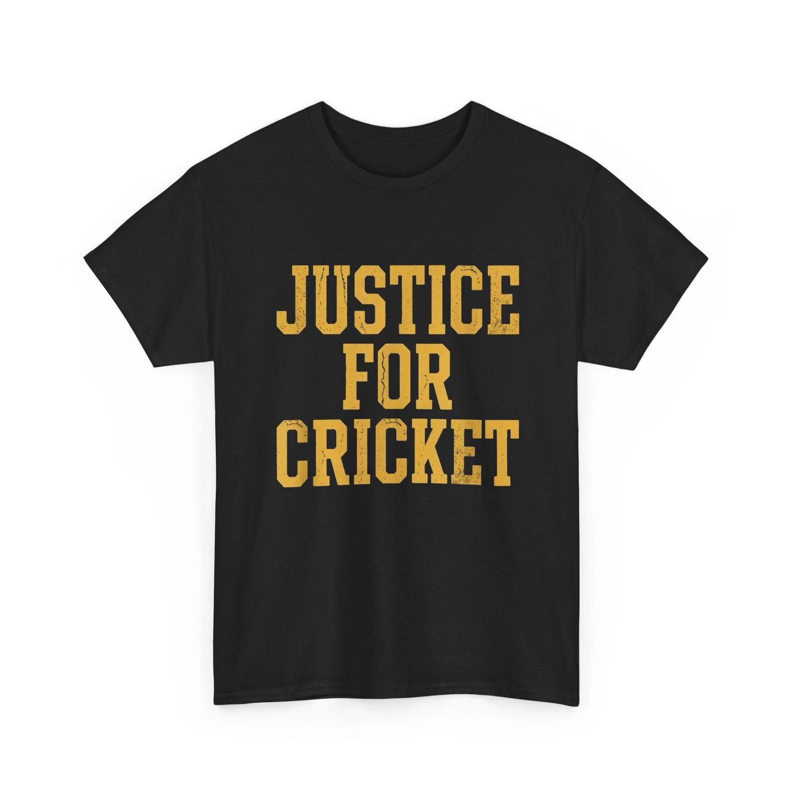 Justice for Cricket T-Shirt L
