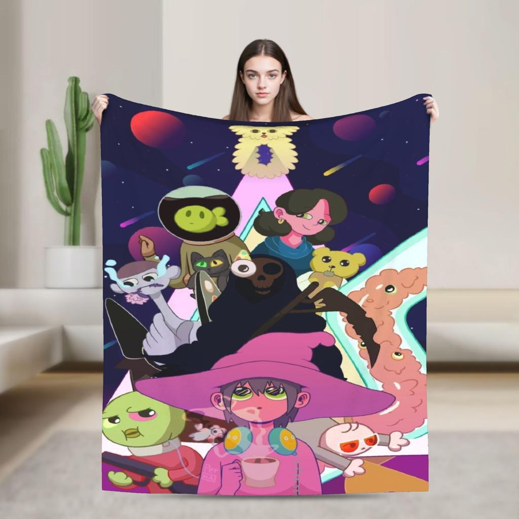 Midnights Gospes Blanket Velvet Cozy Soft Throw Blanket For Bed Bedspread