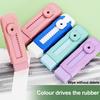 Retractable Sliding Pencil Eraser Large Eraser with Plastic Sleeve Push-Pull
