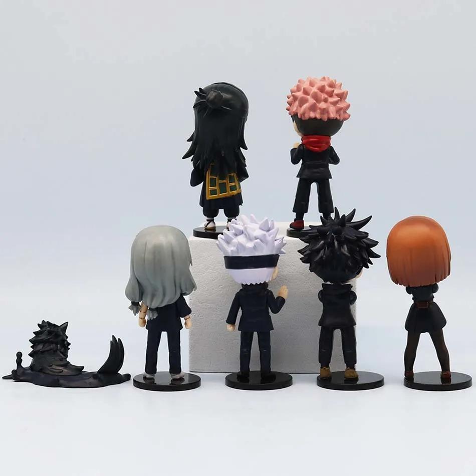 In Stock Mini Jujutsu Kaisen Gojo Satoru Mahito Getou Suguru Itadori Fushiguro Anime Figures Toys