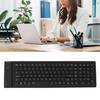 Clavier en Silicone Pliable 108 Touches Étanche Conception Entièrement Scellée Clavier Pliable pour la Frappe