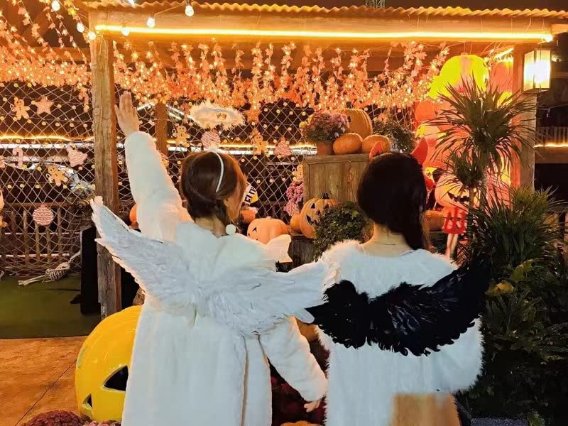 Angel Wings, Costume Accessories, Cosplay, Artificial Feathers, Cute Angel Costume, Halloween, Transformation Accessories, Sleeping Art, Newborn,