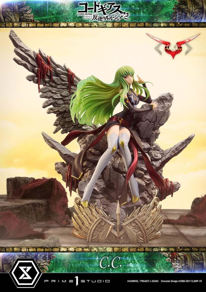Prime 1 Studio Concept Masterline Code Geass Lelouch z Povstání R2 V44 x Š40 x H22cm měřítková polystoneová socha Geass C.C.. 1/6