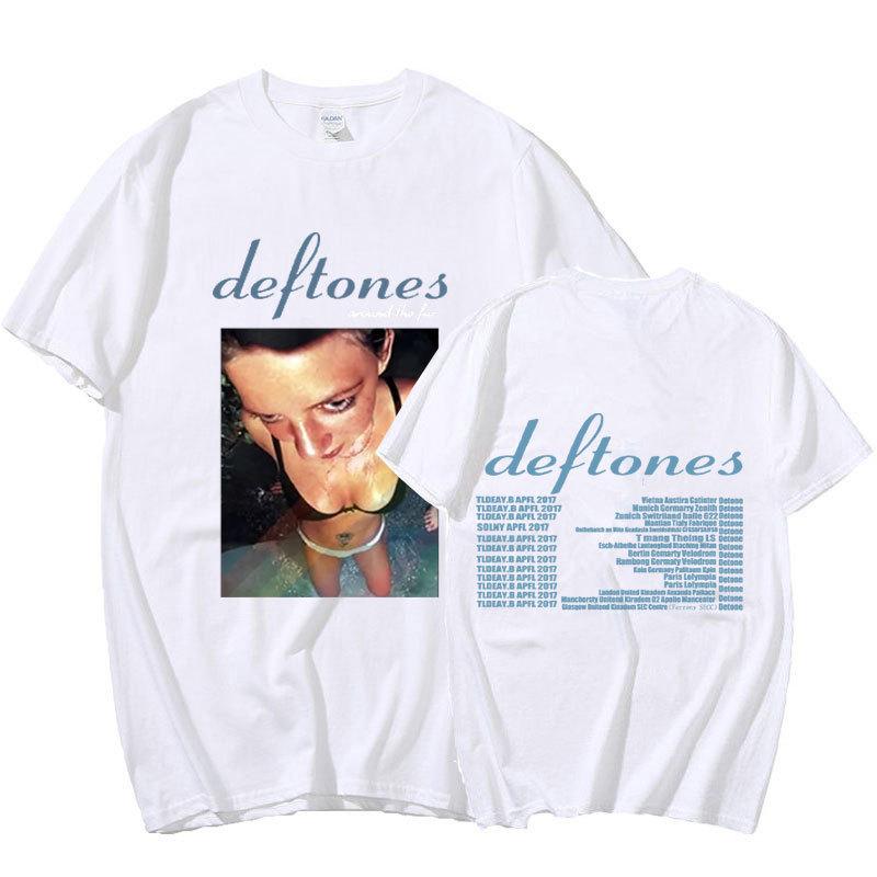 Футболка Summer Deftones Around The Fur Cotton 2XL чёрный — фото 3