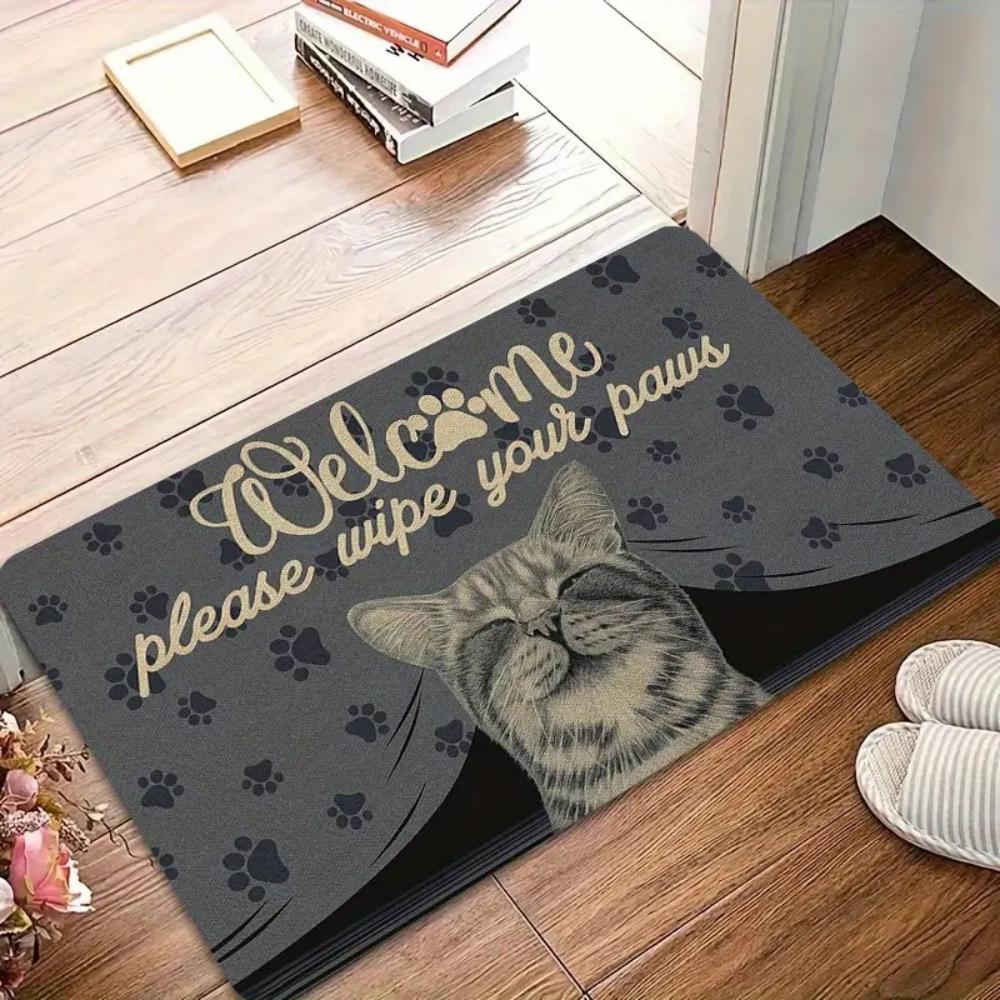 Sweet Home Welcome Doormat Please Remove Your Shoes Entrance Rug Non Slip Mat Cozy Home Living Room Bedroom Entryway Floor Mat