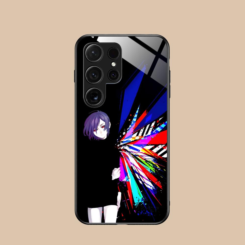 Tokyo Ghoul Touka Kirishima Phone Case for Samsung Galaxy A56 55 54 53 52 51 36 35 34 23 16 15 5G Glass Cover Luxury Cellphones