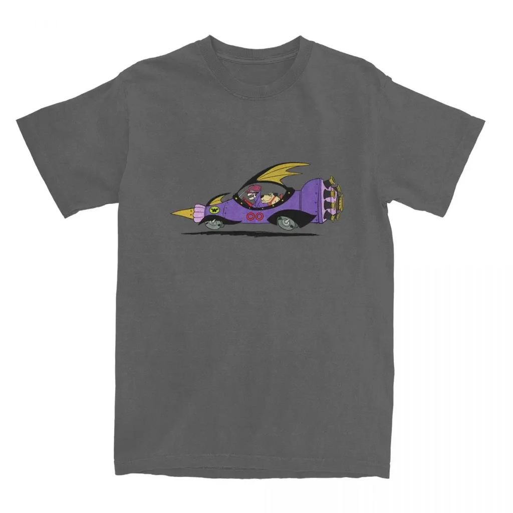 Wacky Races Dick Dastardly Machine for Unisex Unisex T Shirt Novelty Tee Shirt Round Collar TShirts Pure Cotton 4XL 5XL 6XL Tops