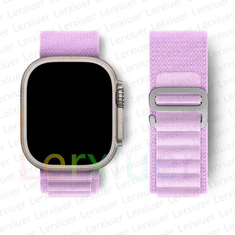 Alpine Loop Strap for Apple Watch Band Ultra 4 2 3 49mm 40mm 44mm 45mm 42mm 46mm Bracelet Correa iWatch Series 7 SE 8 9 10 11 12