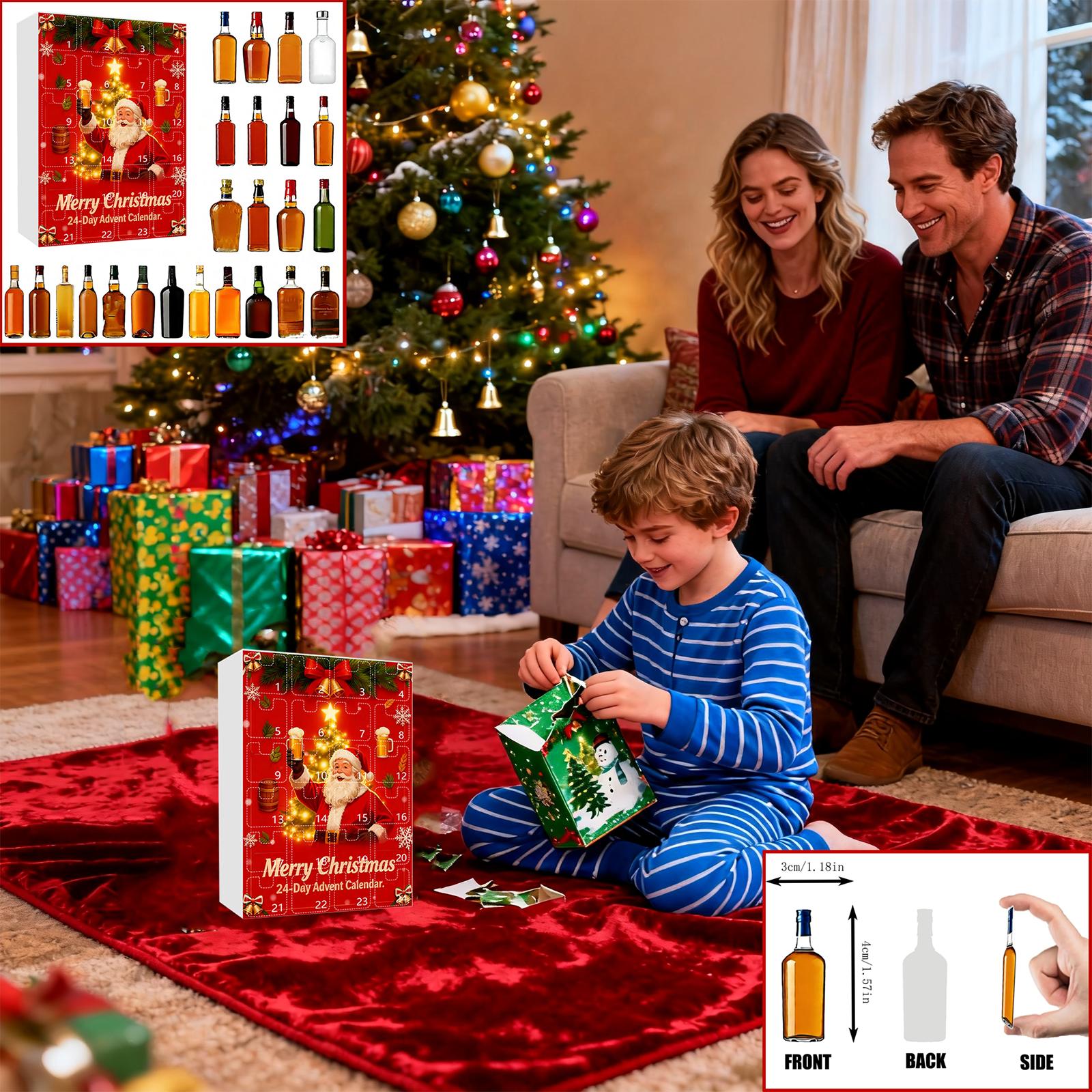 

2D Акриловая Подвеска Коробка-сюрприз, Адвент-календарь, Сюрприз для друзей и семьи One Size