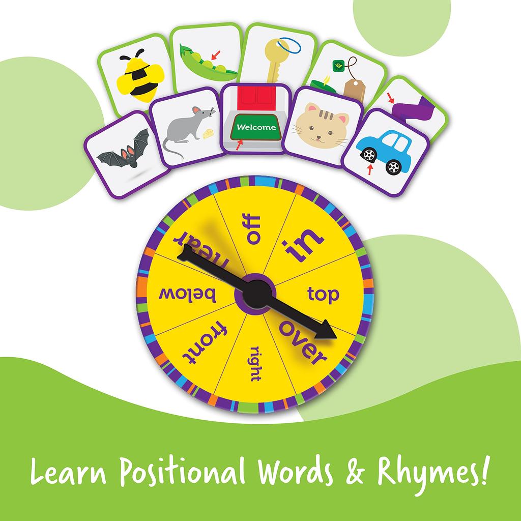 Learning Resources Rhythm In Rhyming Activity Set English Games English Teaching Materials LER3201 Authentic Product English!