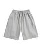 MINIMALPROJECT Minimal Embroidered Logo Wide Half Pants Msp305 [Gray]