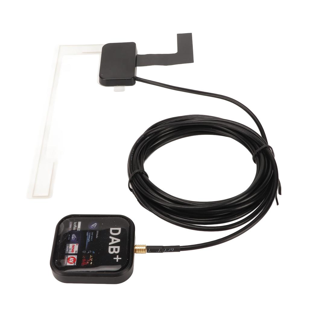 DAB DAB+ Radio Receiver USB Powered Portable Digital Radio Receiver Adapter with Antenna for Android