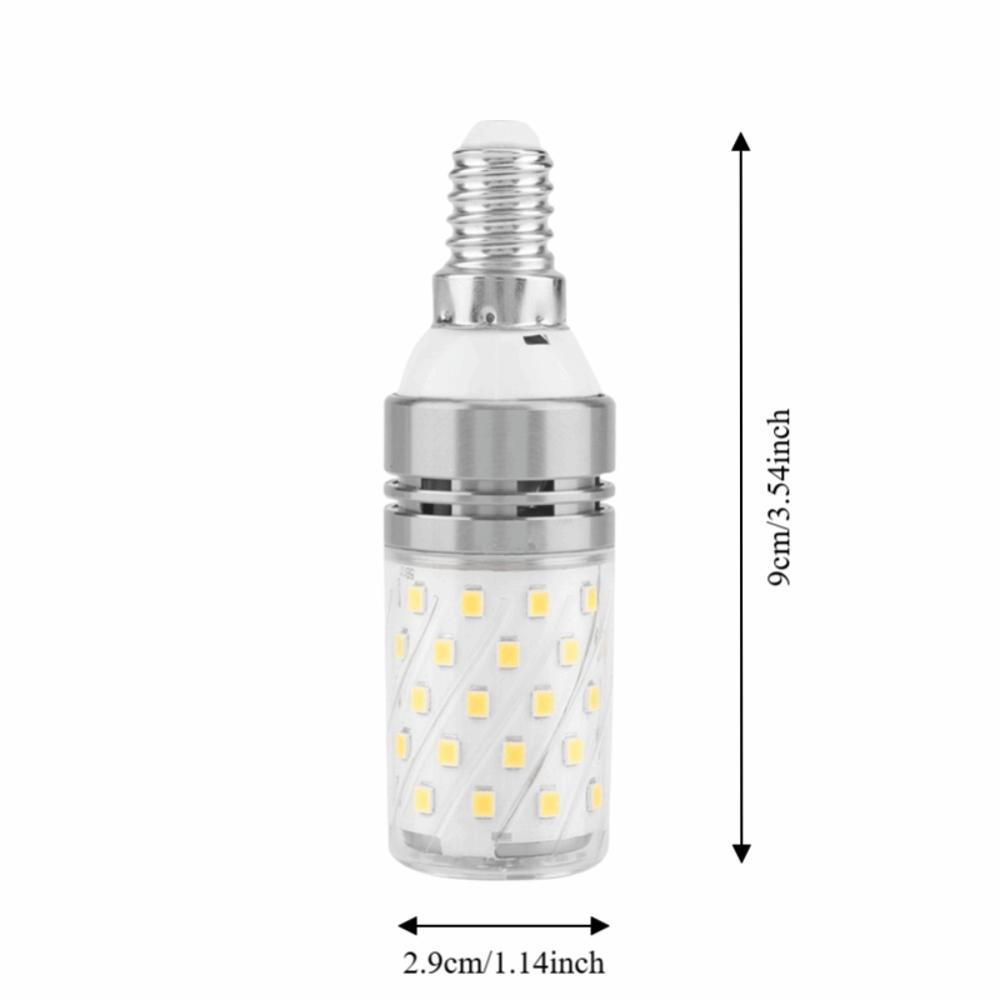 AC 85-265V LED Corn Bulb E14 Cylindrical Candle Bulb Long Lifespan Candelabra Light Bulb Home