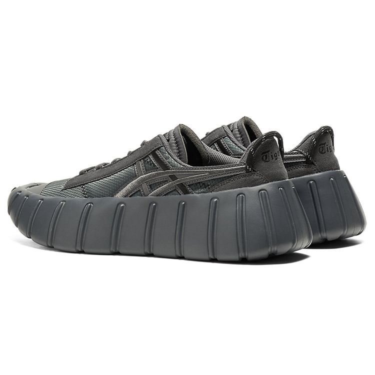 ONITSUKA TIGER Gigatia Comfortable Mesh Durable Low-Top Marathon Running Shoes Men Sneaker Black Gray 1183B560-020