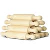 40x Wooden Mini Rolling Pin 6 Inches Long Kitchen Baking Rolling Pin Small Wood Dough Roller for Children Fondant Pasta