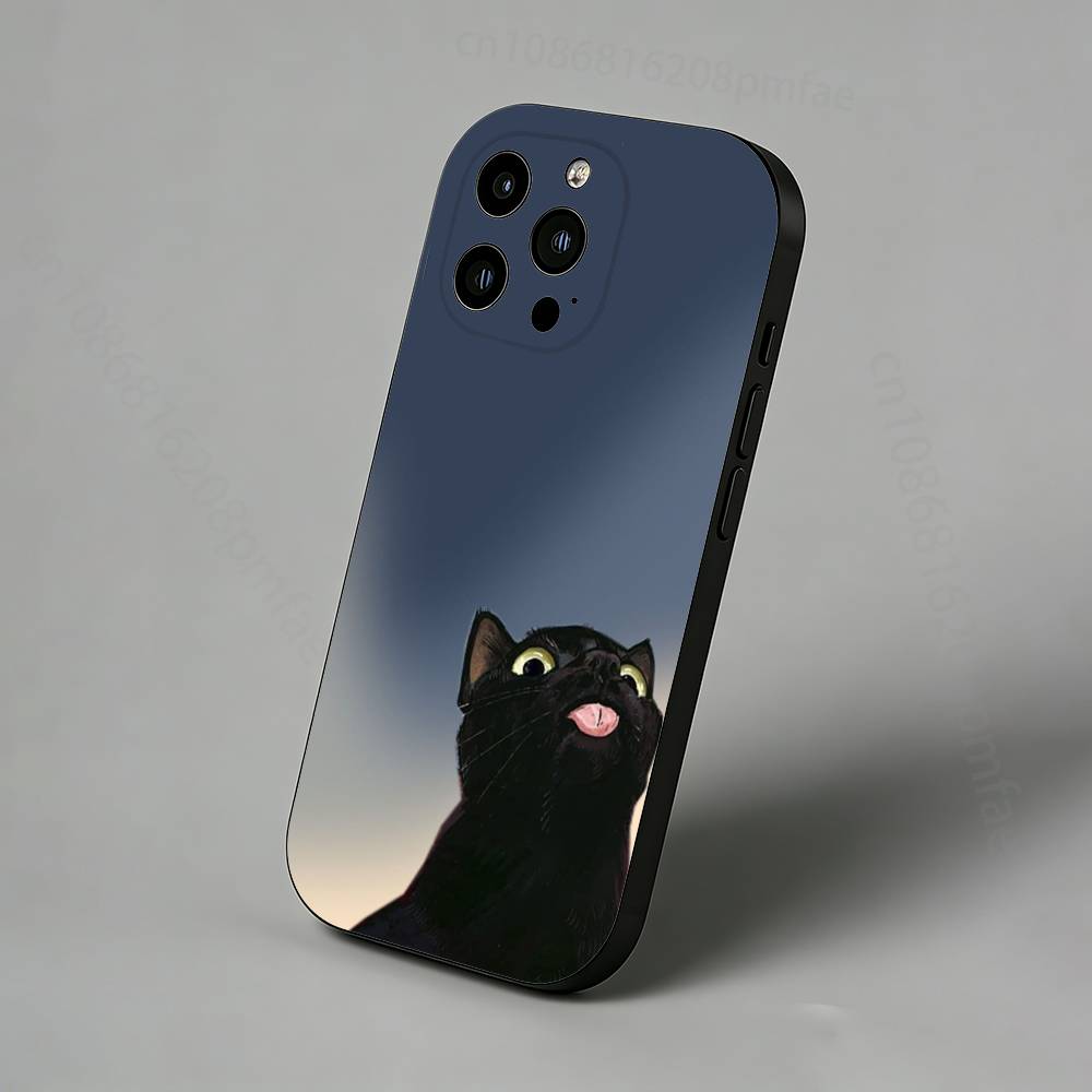 

Goofy cat iPhone Case For 17,16,15,14,13,12,11 Pro,Max,Plus,X,XS,XR,SE,Mini Back Protector Cover iPhone13PRO