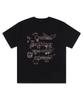 PAGESIISII Wish Things Printed Short Sleeve T-Shirt Black