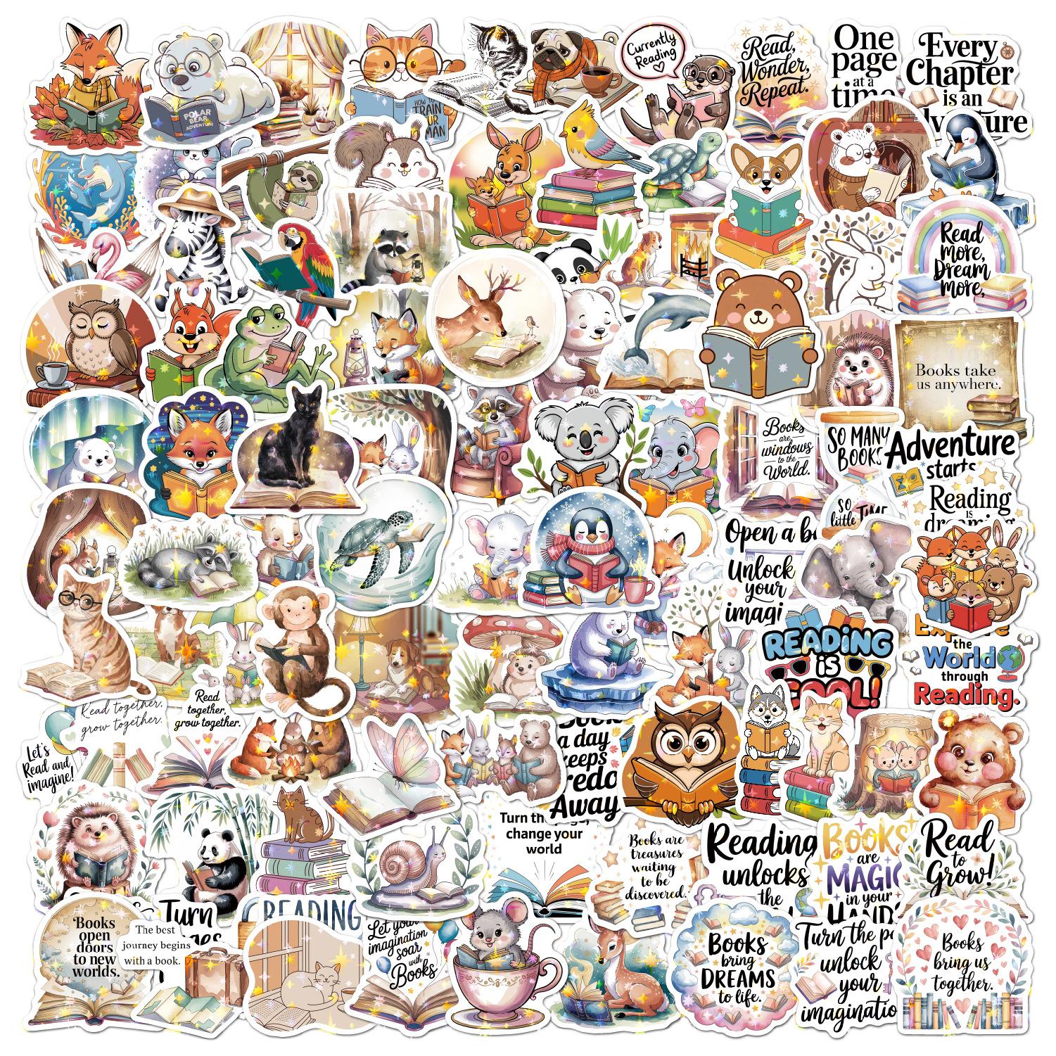 

Детские наклейки для чтения 100 голографических звезд лазерные канцелярские игрушки подарок DIY декоративные водонепроницаемые детские наклейки