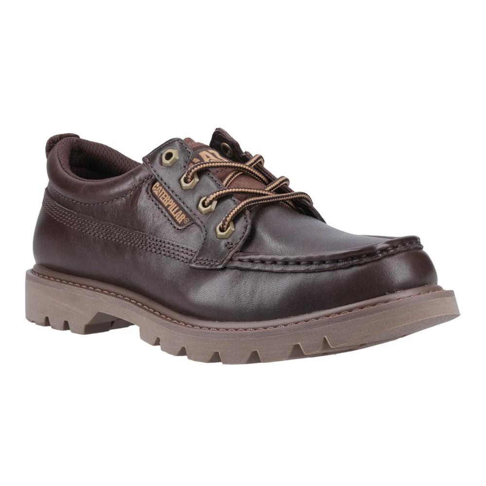 CAT Lifestyle Mens Colorado Leather Moc Toe Shoes