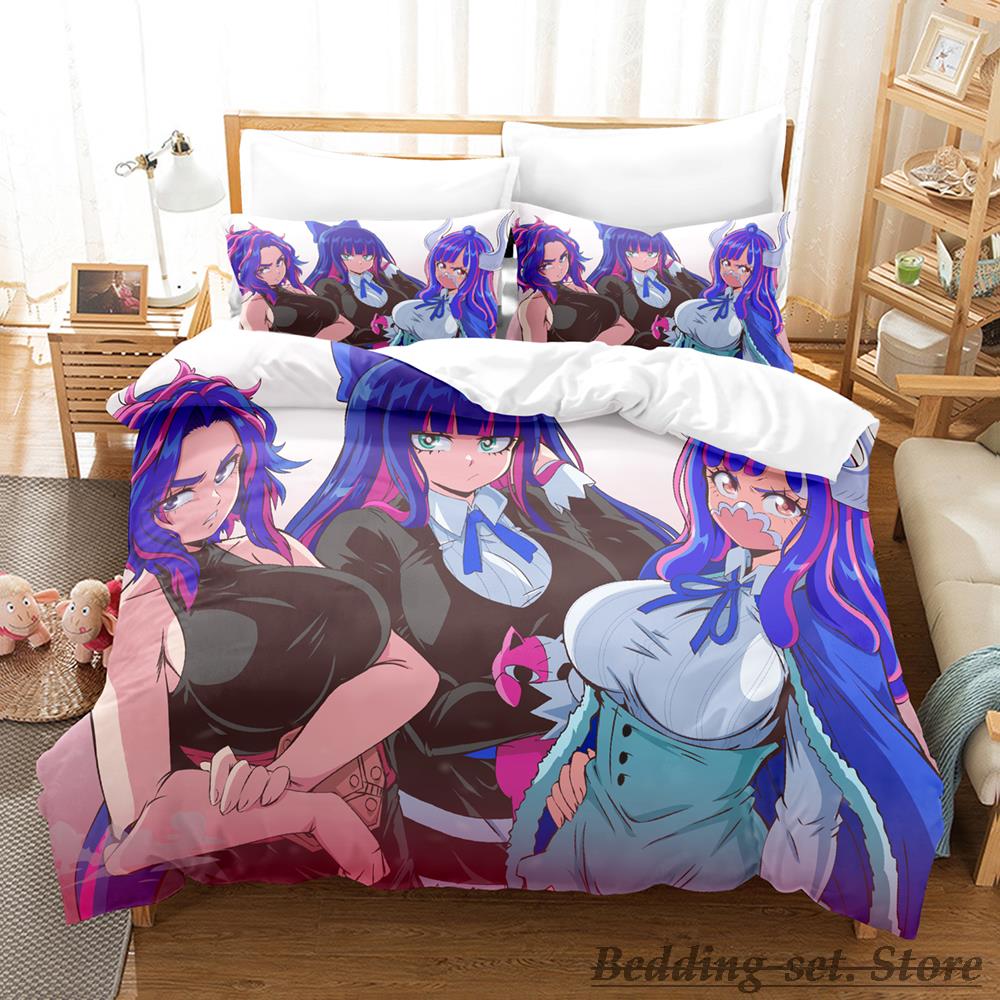 New Ulti Anime Bedding Set Single Twin Full Queen King Size Bed Set Adult Kid Bedroom Duvetcover Sets Anime Parure De Lit Bed